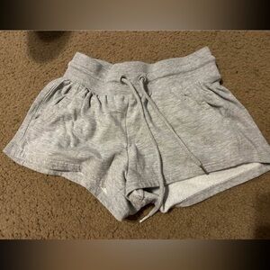 Gray Drawstring lounge Shorts